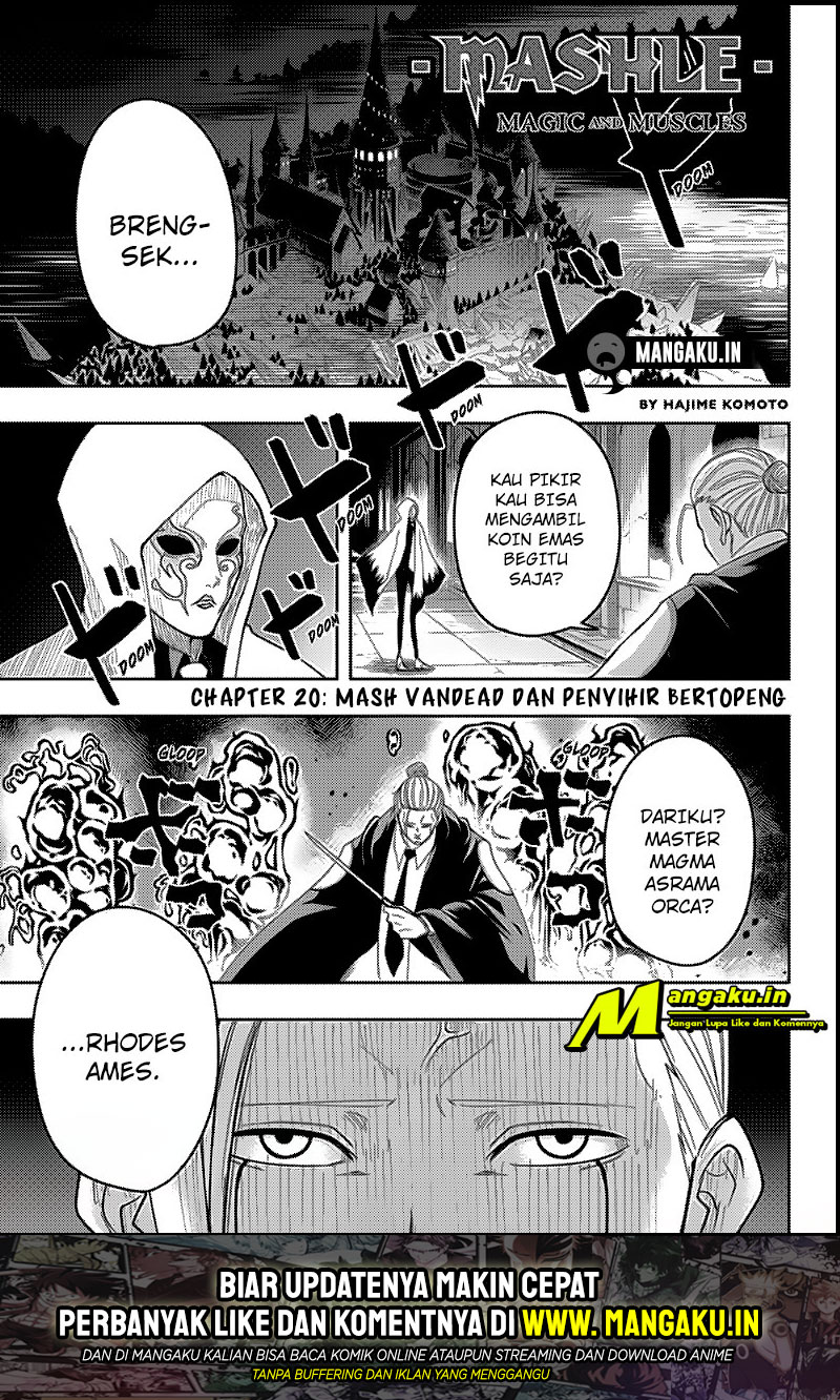 Mashle: Magic and Muscles chapter 20